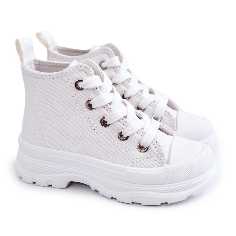 FR1 Tênis infantil infantil White Freeze branco