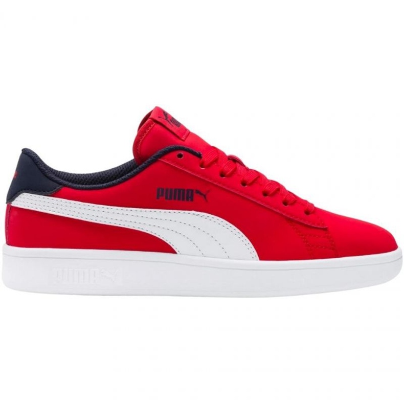 Puma Smash v2 Buck Sapatos de alto risco 365182 07 vermelho Puma Smash v2 Buck Sapatos de alto risco 365182 07 vermelho