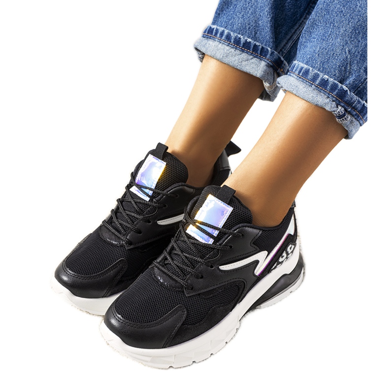 Tênis holográfico preto George