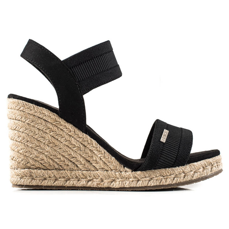 Sandálias femininas Big Star JJ274976 preto