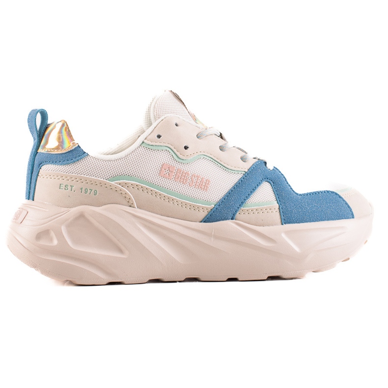 Tênis feminino Big Star JJ274600 multicolorido