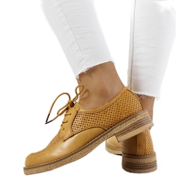 Edda brown oxfords a céu aberto marrom