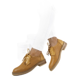 Ortensia sapato oxford vazado marrom