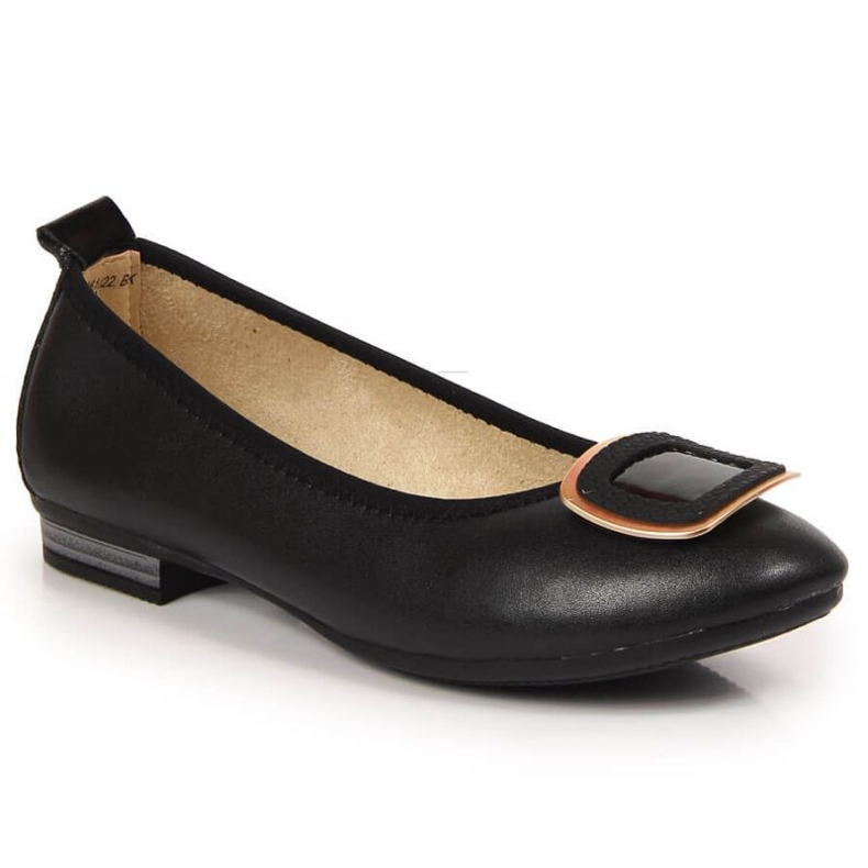 Bailarinas de couro Filippo W PAW334A preta preto