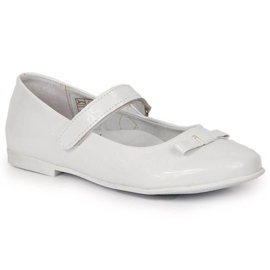 Bailarinas de comunhão com velcro Kornecki Jr KOR6493C branco Bailarinas de comunhão com velcro Kornecki Jr KOR6493C branco
