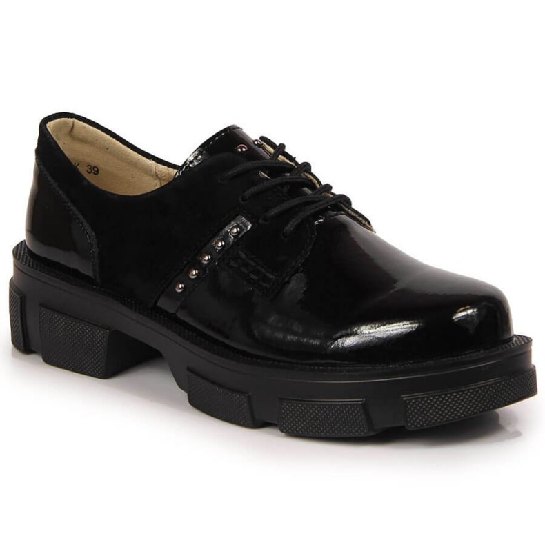 Sapatos de couro Filippo W PAW338 preto