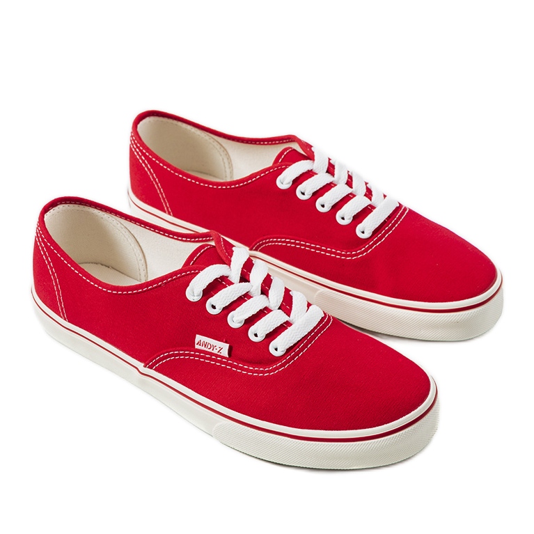 Tênis masculino linho vermelho