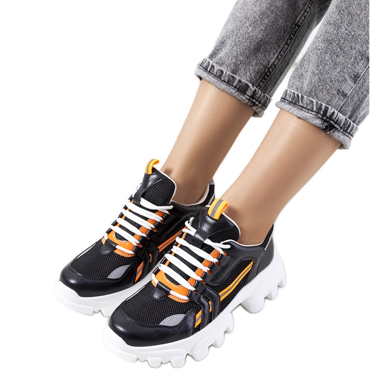 Tênis Bernier para mulher negra preto