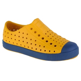 Native Tênis nativo Jefferson Youth Jr 15100100-7411 multicolorido amarelos