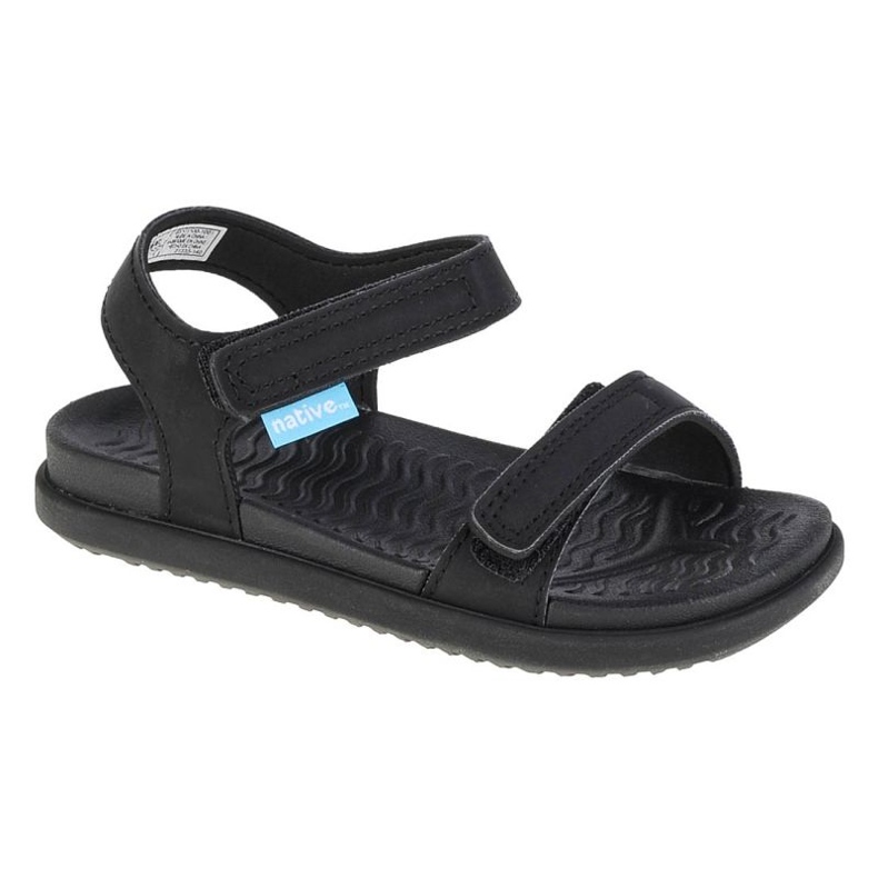 Sandálias Native Charley Sugarlite Child Sandal Jr 63111100-1001 preto