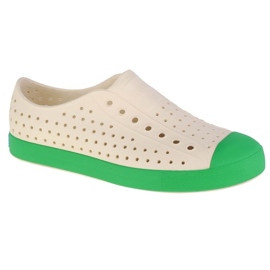 Sapatos Native Jefferson 11100100-1865 bege / creme, verde crua