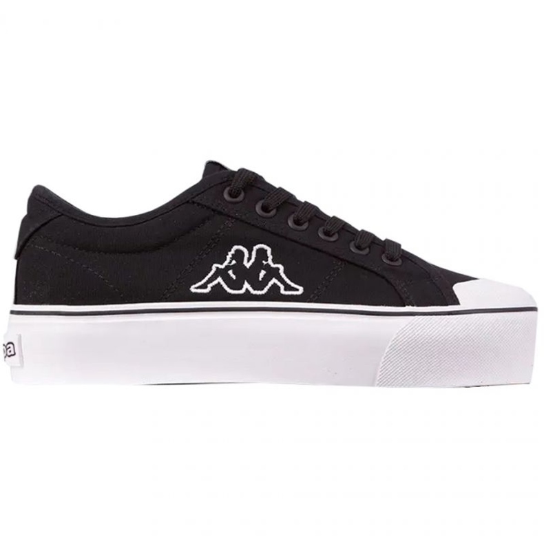 Sapatos Kappa Boron Low Pf preto e branco 243162 1110