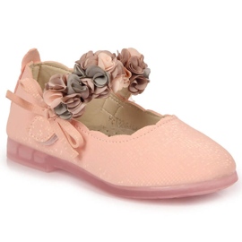 Bailarinas de velcro com flores Vinceza Jr JAN99B rosa Bailarinas de velcro com flores Vinceza Jr JAN99B rosa