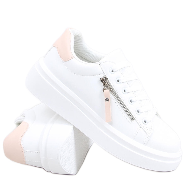 Tênis feminino Lerato BRANCO / ROSA
