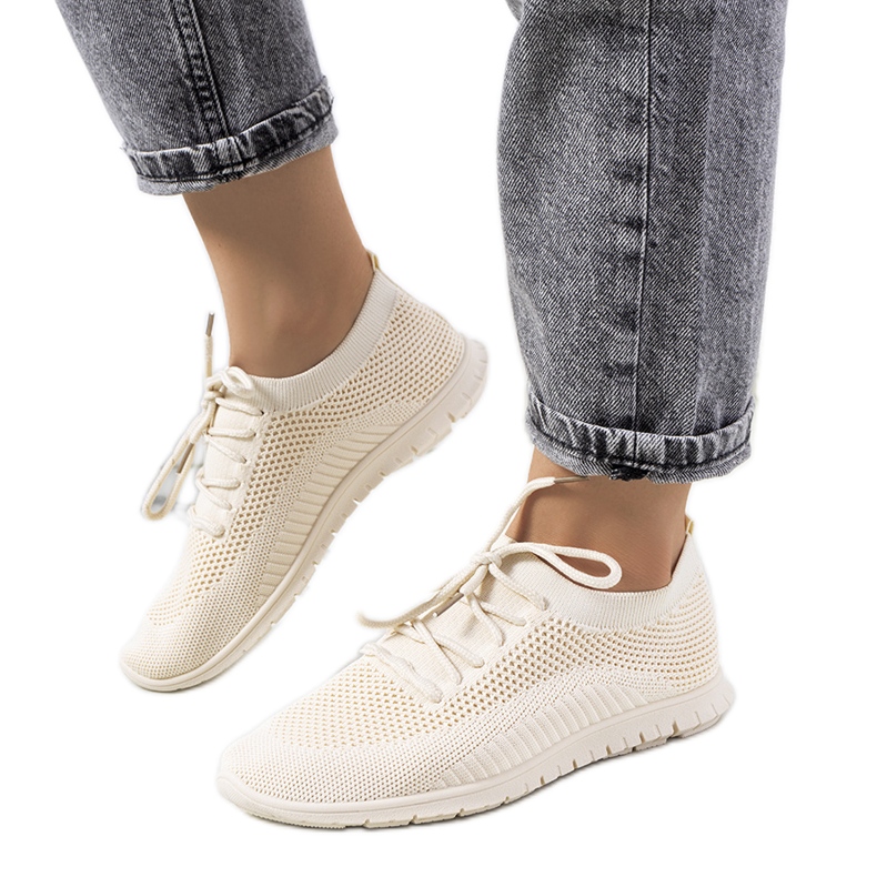 Bertens tênis esportivo bege