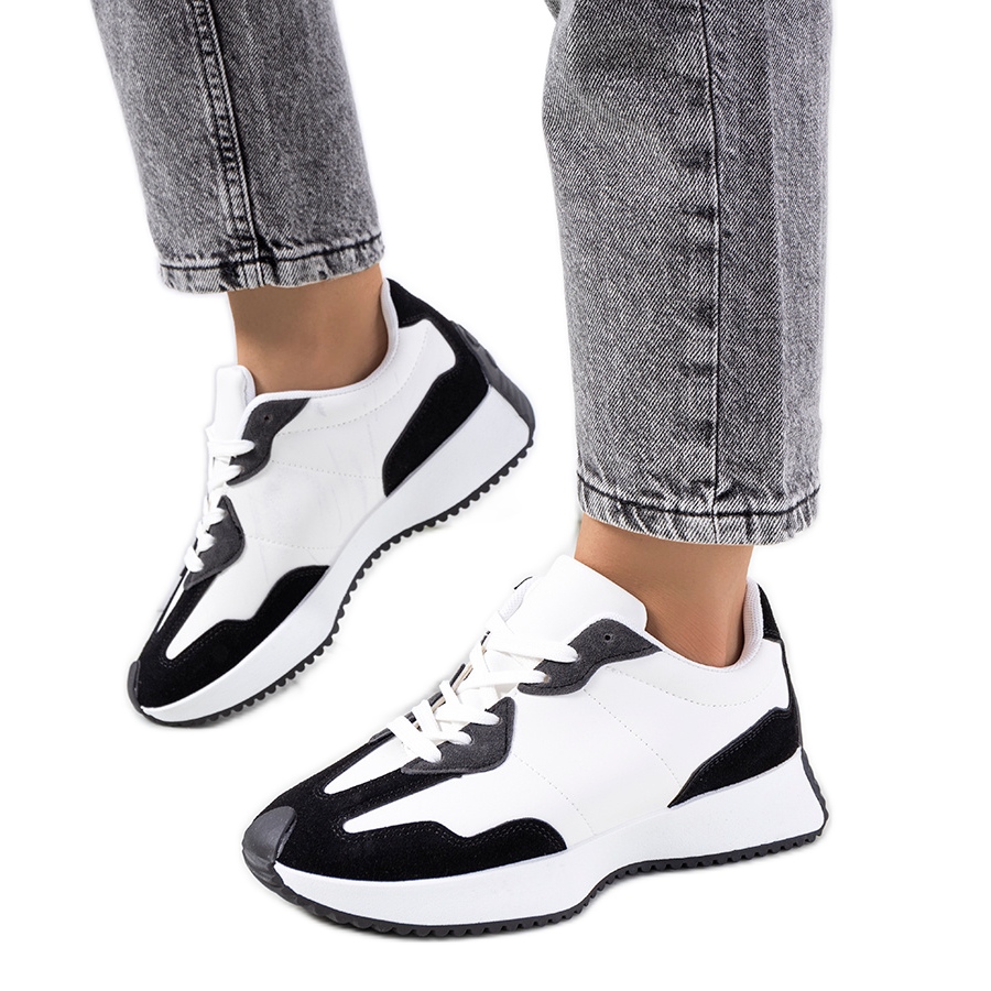 Sapatilhas senhora deals pretas