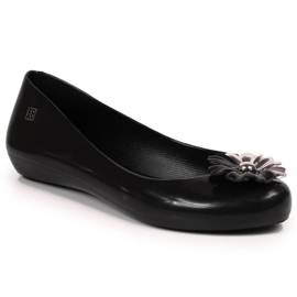 Bailarinas Meliski com flor Zaxy W INT1712 preto Bailarinas Meliski com flor Zaxy W INT1712 preto