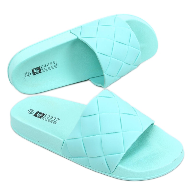 Chinelos de silicone Geet Blue azul