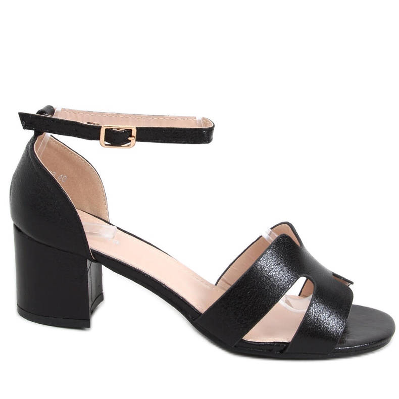 Nabila Sandália de salto alto preta preto