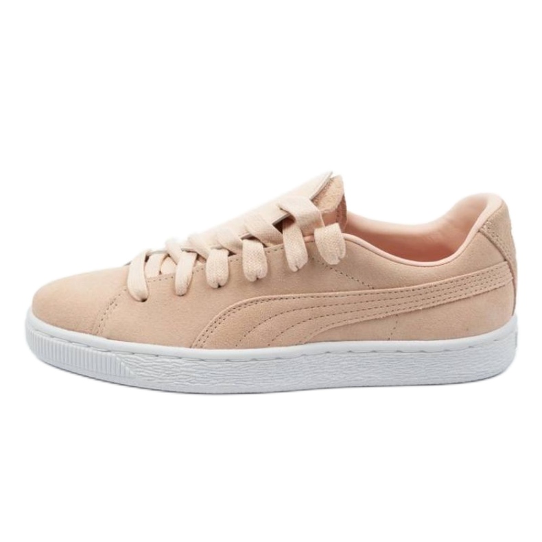 Puma camurça esmagamento fosco W 370194 01 bege