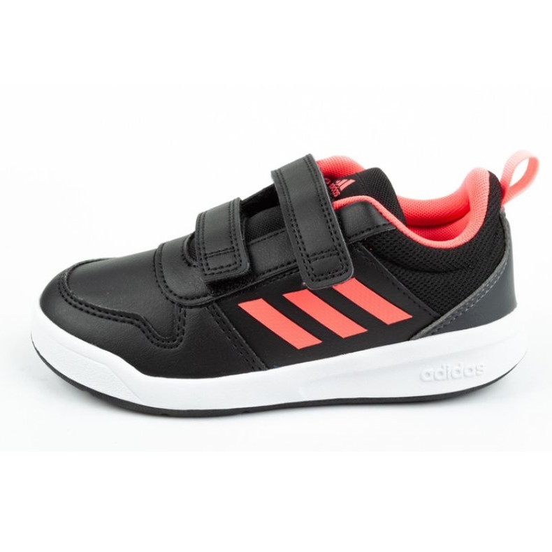 Tênis Adidas Tensaur Jr GW9068 preto rosa