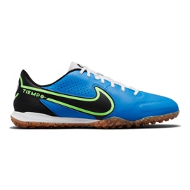 Chuteira Nike Tiempo Legend 9 Academy Tf M DA1191-403 azul
