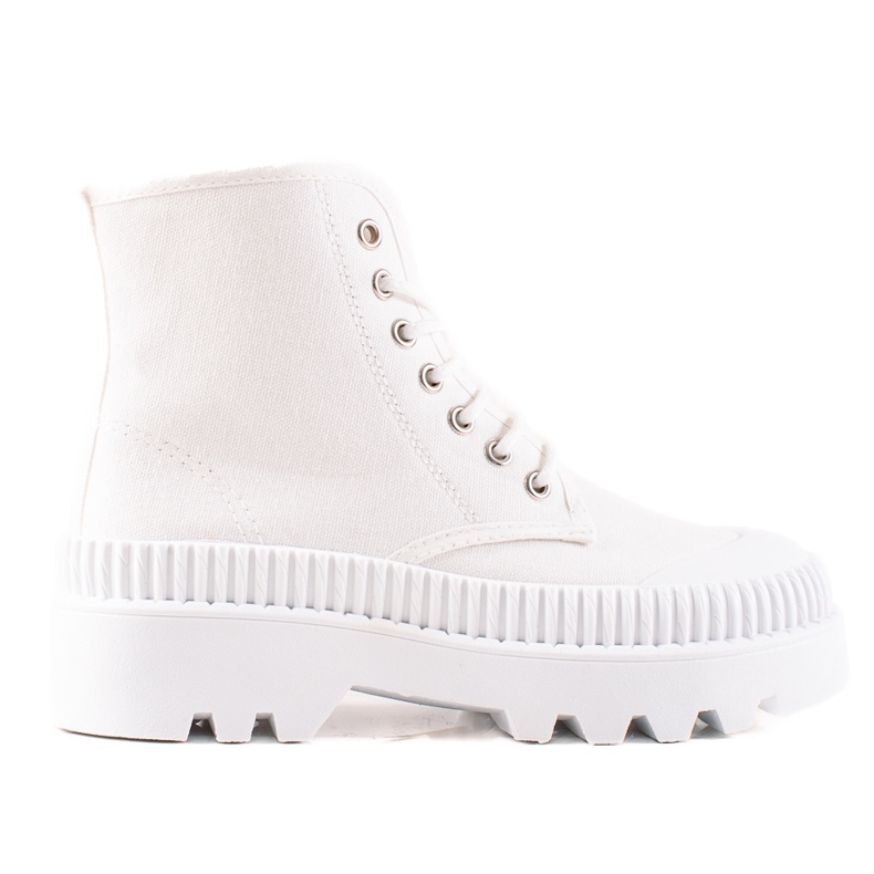 Melisa Tênis da moda na plataforma branco