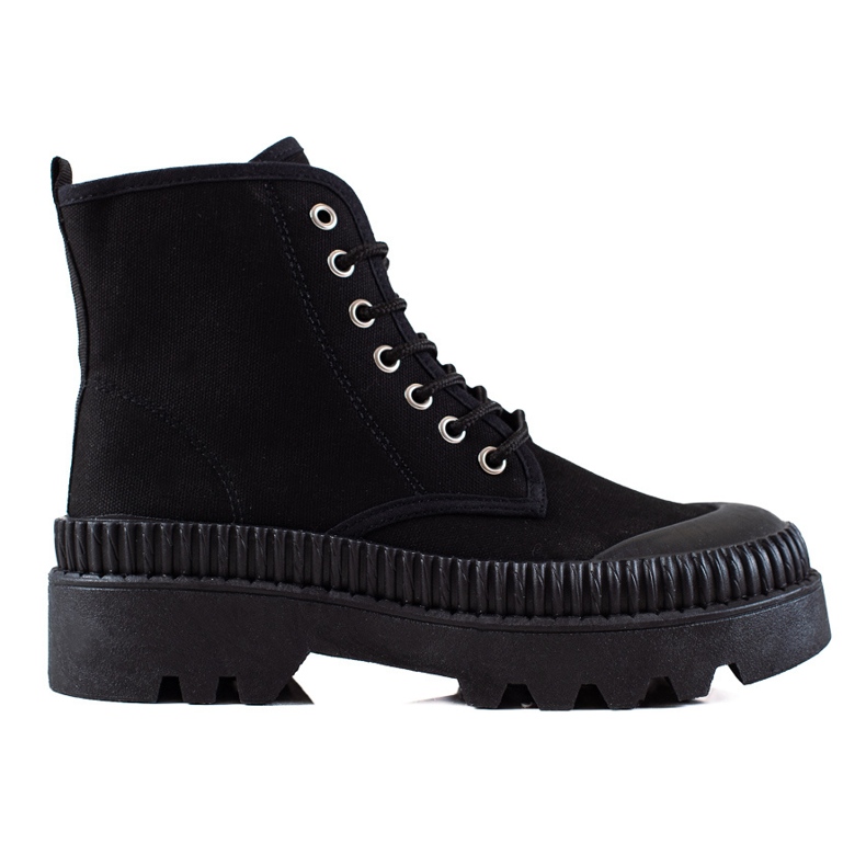 Melisa Tênis da moda na plataforma preto