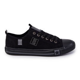 Tênis baixo masculino Big Star JJ174139 preto Tênis baixo masculino Big Star JJ174139 preto