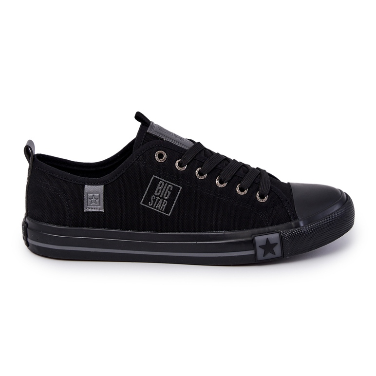 Tênis baixo masculino Big Star JJ174139 preto