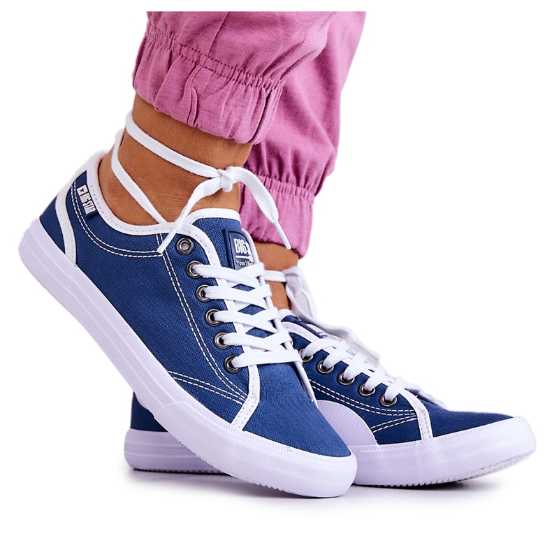 Tênis feminino Big Star W274834 Azul marinho