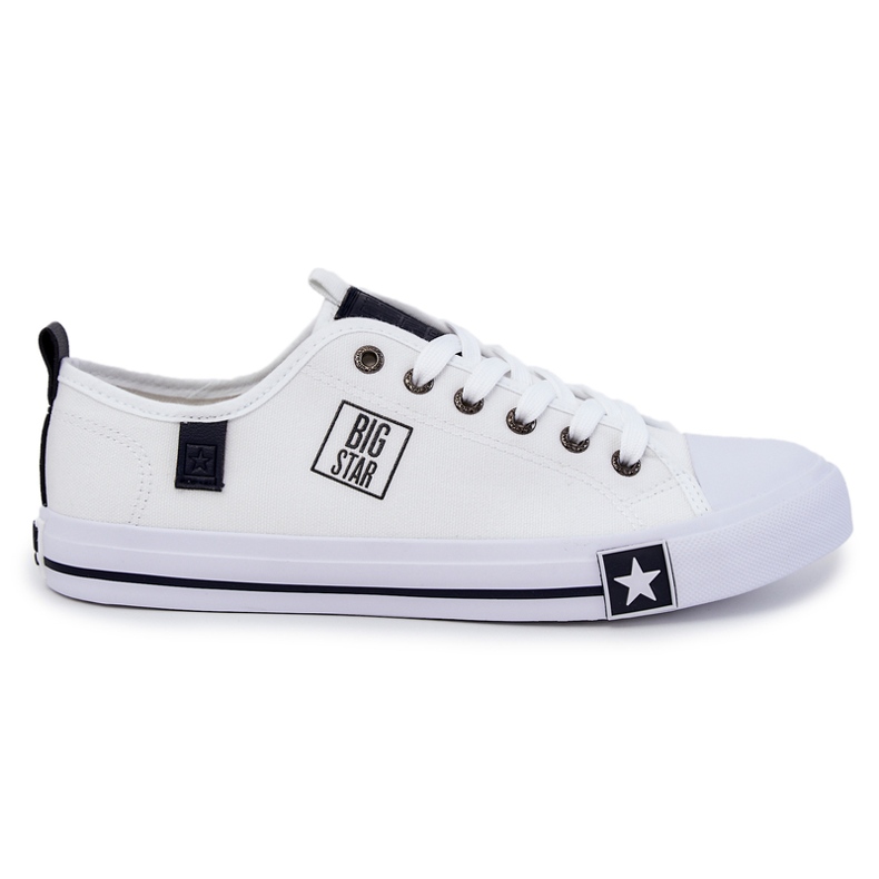 Tênis baixo masculino Big Star JJ174137 Branco
