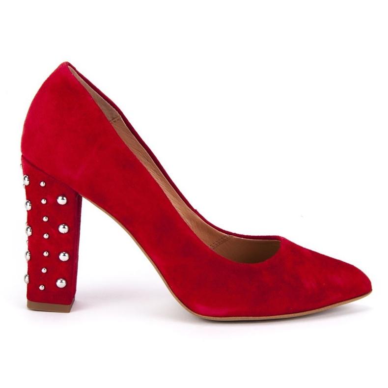 Bombas Filippo 2571 / J Velour Red vermelho
