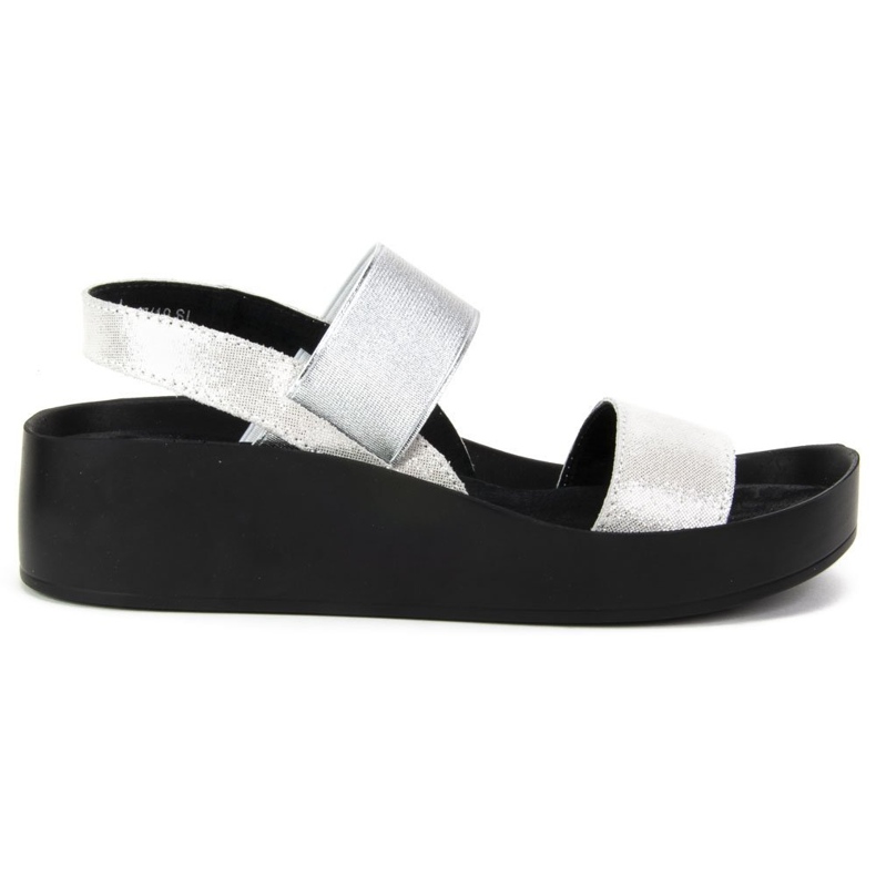 Sandália Filippo DS767 / 19 Si Silver prata cinza