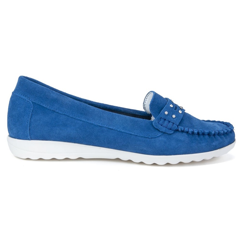 Mocassim azul Filippo 10092 W.