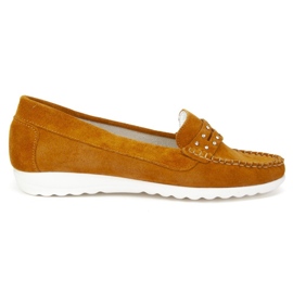 Mocassim Filippo 10092 W. Mostarda amarelo