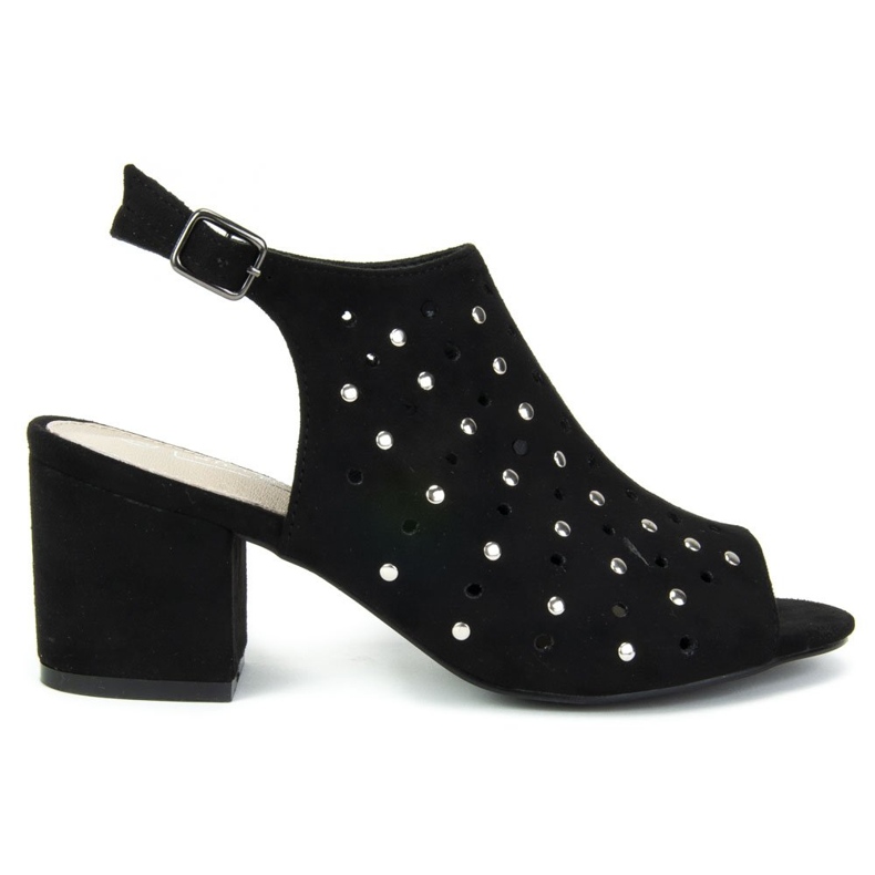 Sandálias pretas Filippo DS770 / 19 Bk preto