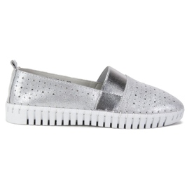 Sapatos Filippo DP742 / 19 Si Silver prata