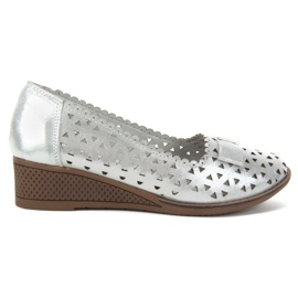 Sapatos Filippo DP752 / 19 Si Silver prata