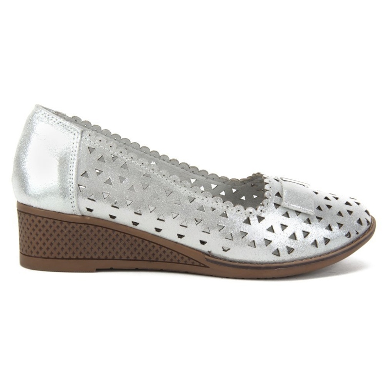 Sapatos Filippo DP752 / 19 Si Silver prata