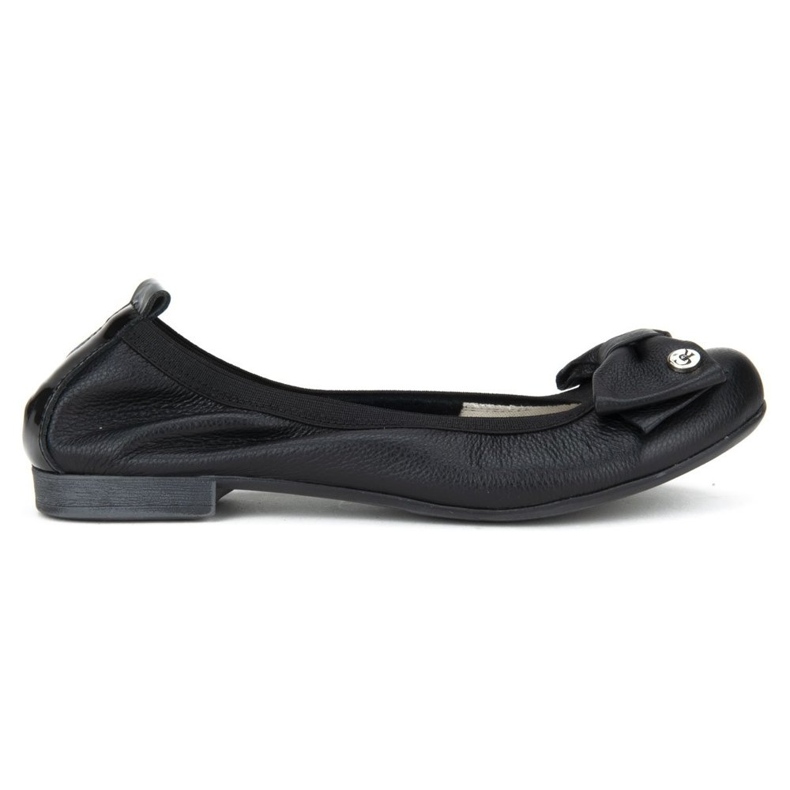 Bailarinas Filippo 477 Black Grain preto
