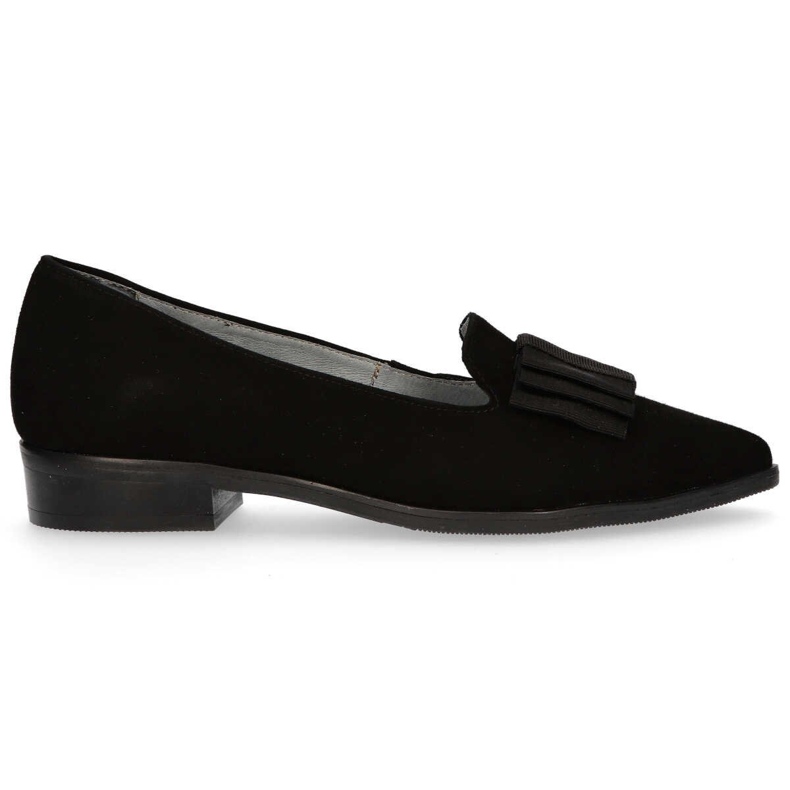 Sapatos de camurça preta Filippo 1344 preto