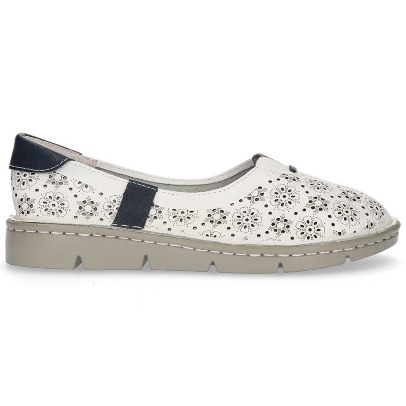 Sapatos de couro Filippo DP1339 / 20 Wh branco Sapatos de couro Filippo DP1339 / 20 Wh branco