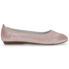 Bailarinas de couro Filippo DP1337 / 20 Pi rosa