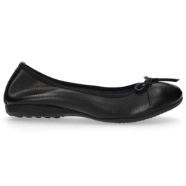 Bailarinas de couro Filippo DP038 / 20 Bk preto
