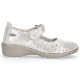 Sapatos Filippo DP1319 / 20 Si Silver prata cinza Sapatos Filippo DP1319 / 20 Si Silver prata cinza
