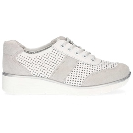 Sapatos de couro Filippo DP028 / 20 Wh branco