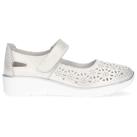 Sapato baixo branco Filippo DP640 / 20 Wh