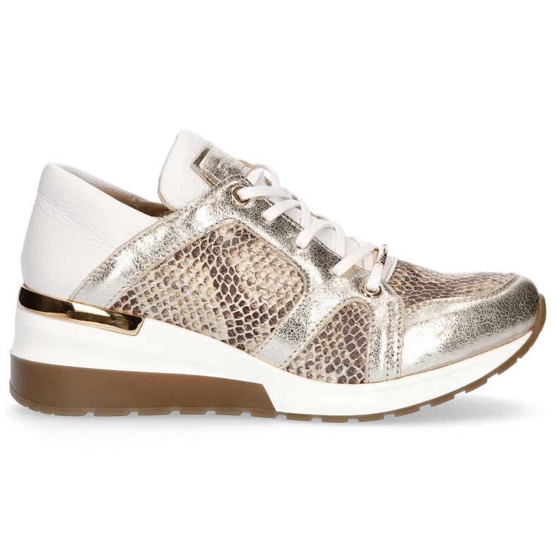 Sapatos Brancos Filippo 460 Golden R2 dourado