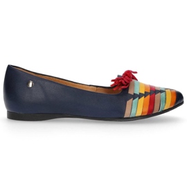 Filippo 04016-17 / 00-5 sapatos azul marinho multicolorido